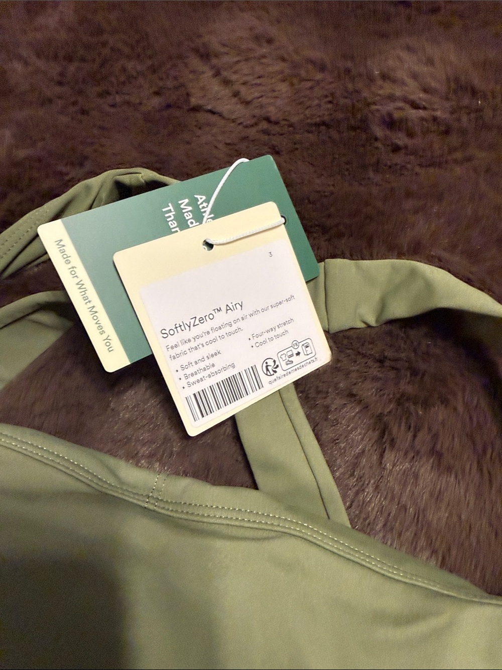 HALARA Sage Green Active Skirt & Crop Top Set - Picture 4 of 8